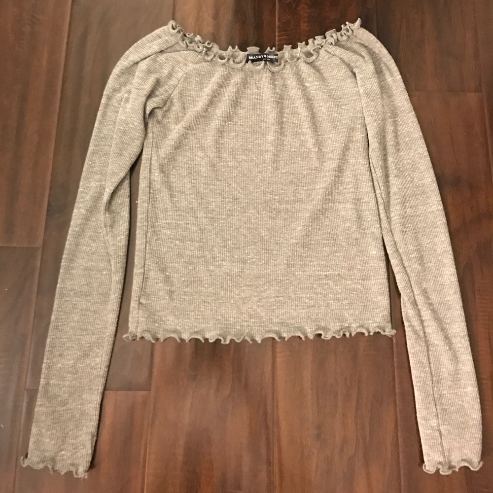 Brandy Melville Off the Shoulder Top, OS